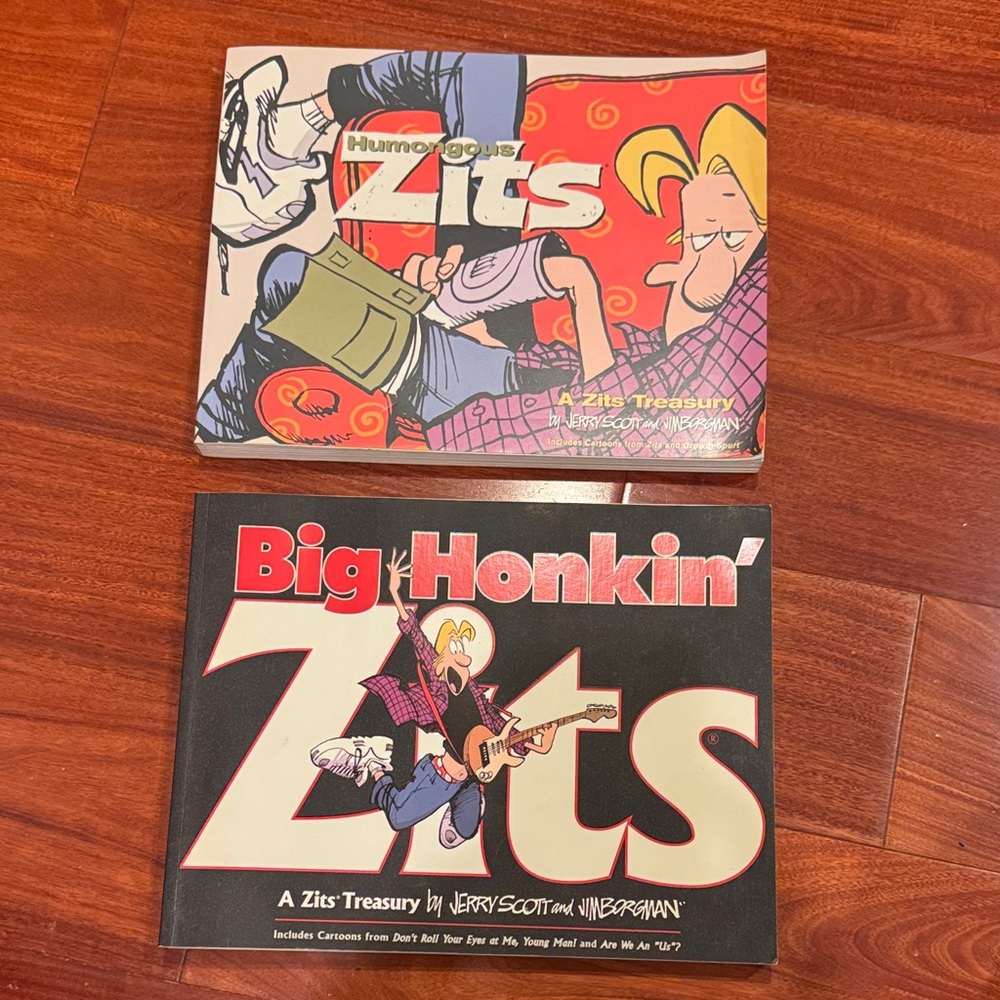 Zits Comic Book Lot — Humongous Zits & Big Honkin' Zits